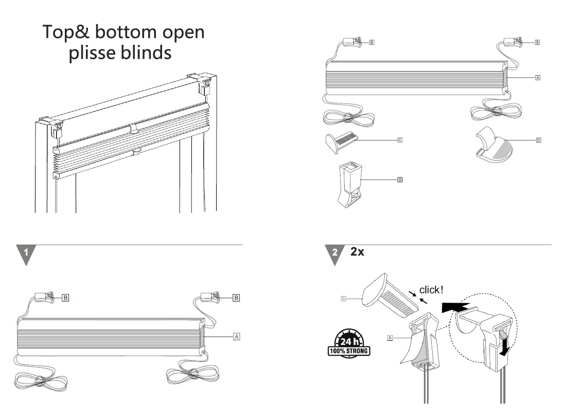 Pleated Blinds